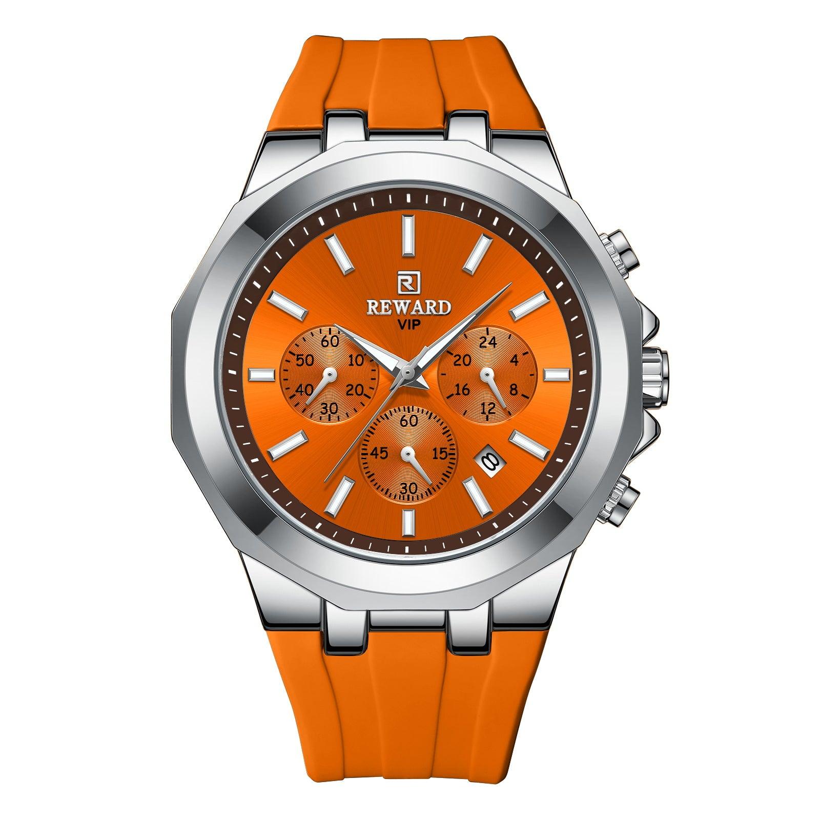 Silicone Band Quartz Sports Men's Watch - Nioor