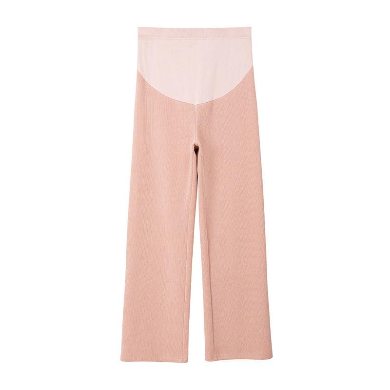 Women's Fleece-lined Thickening Wide Leg Pants Straight - Nioor