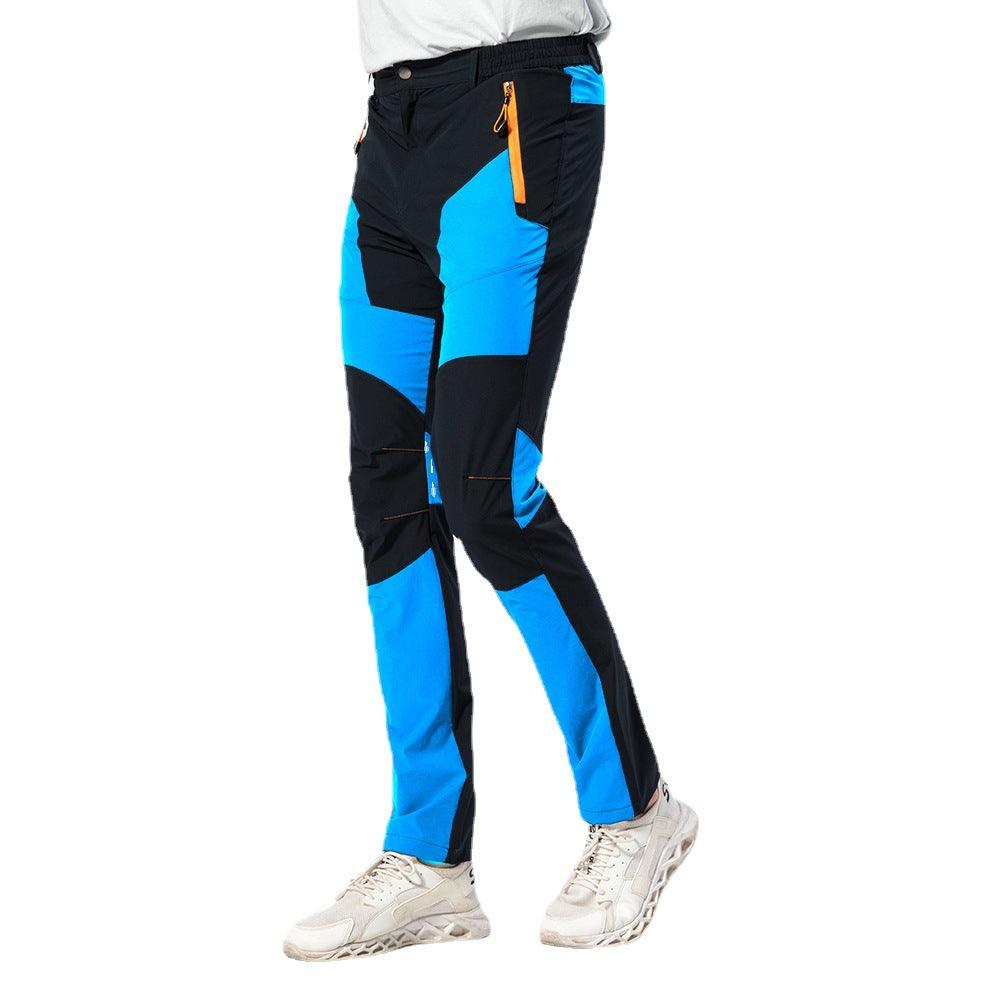 Spring And Summer New Outdoor Quick-dry Pants Stretch Cycling Pants Waterproof Tactical Pants Color Matching Men's Climbing Pants In Stock Cross-border - Nioor