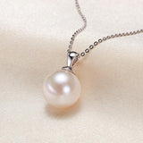 S925 Silver Freshwater Pearl Necklace - Nioor