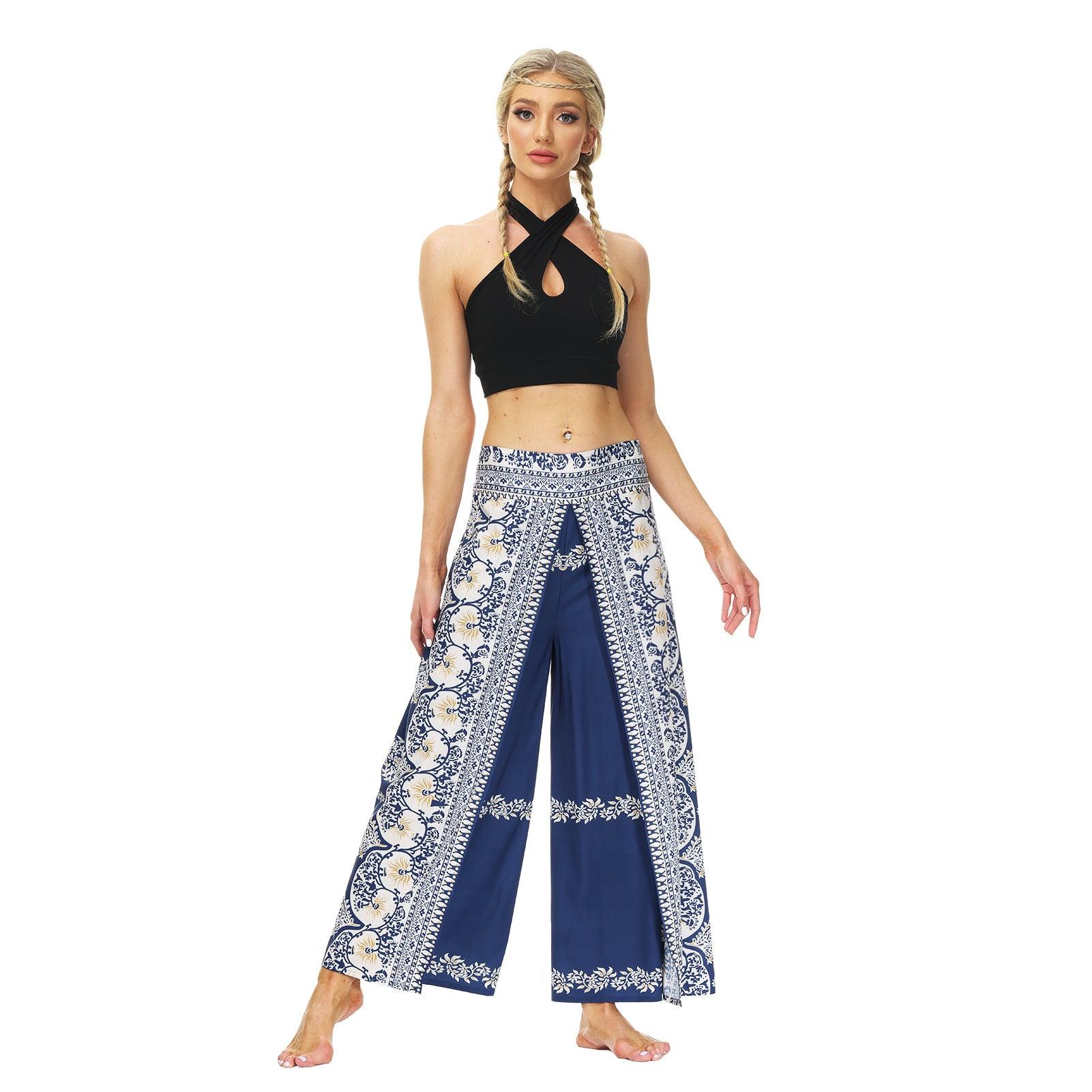 Yoga Pants Women's High Waist Wide Leg Pants - Nioor