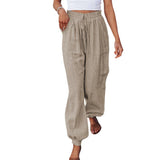 Women's Fashion High Waist Oversized Pants - Nioor