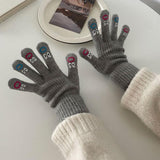 South Korea Facial Expression Bag Gloves For Women - Nioor