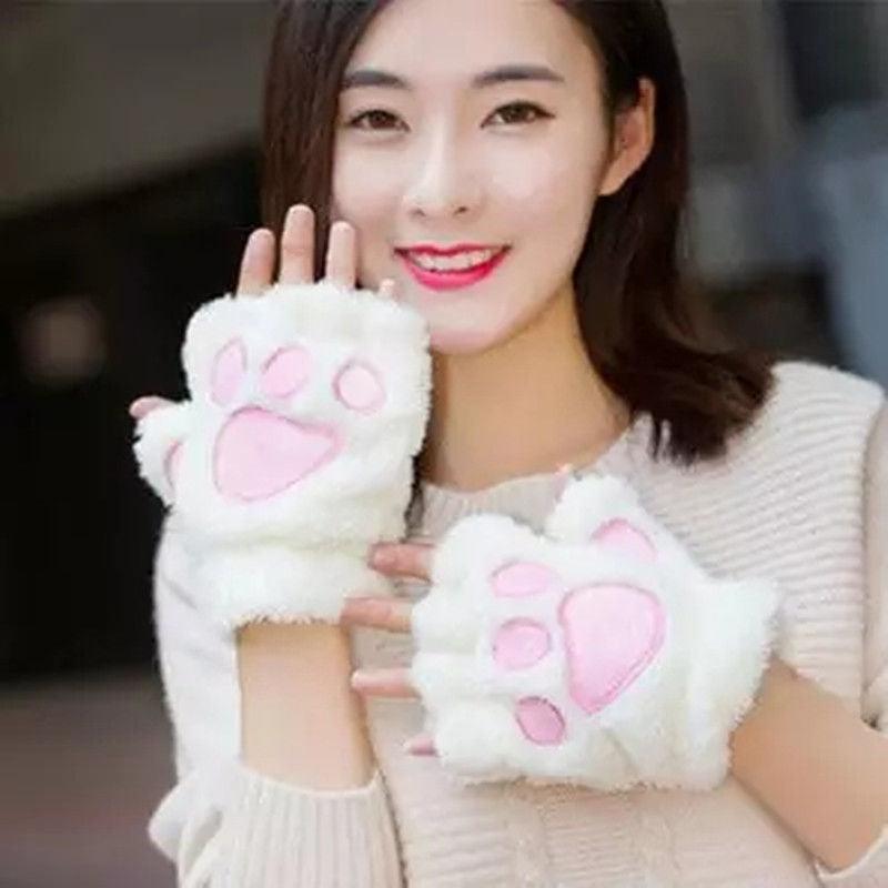 Women's Gloves Winter Student Autumn And Winter Warm With Velvet - Nioor