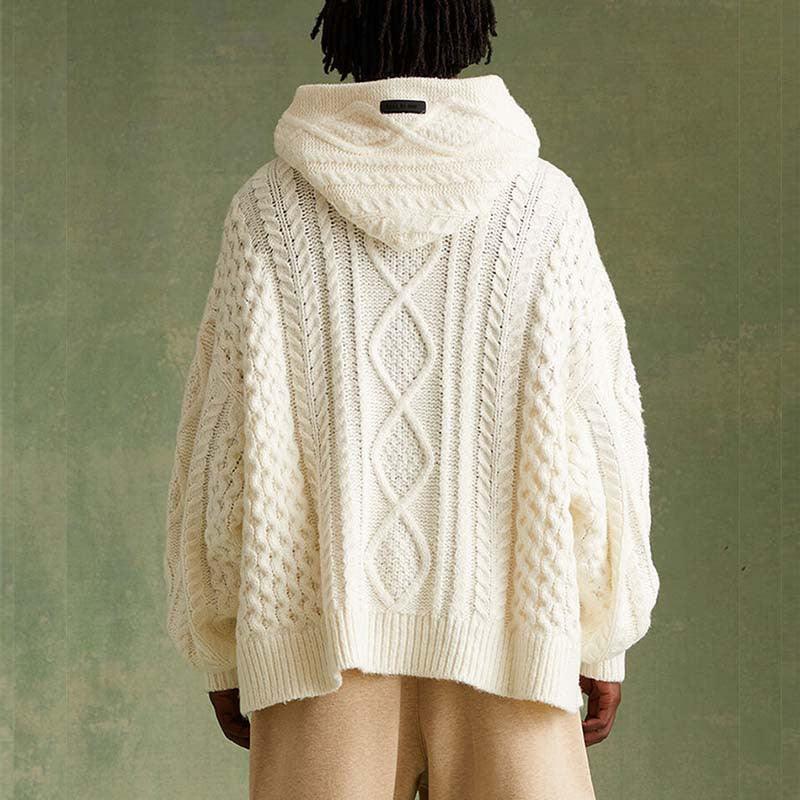 Men's Woolen Sweater Upper Jacket - Nioor