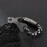 Stainless Steel Creative Hip Hop Bracelet