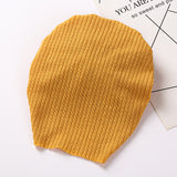 New Autumn And Winter Sunken Stripe Children Hat