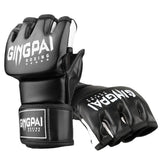 Adult Male And Female Half Finger Boxing Gloves Boxing Glove - Nioor