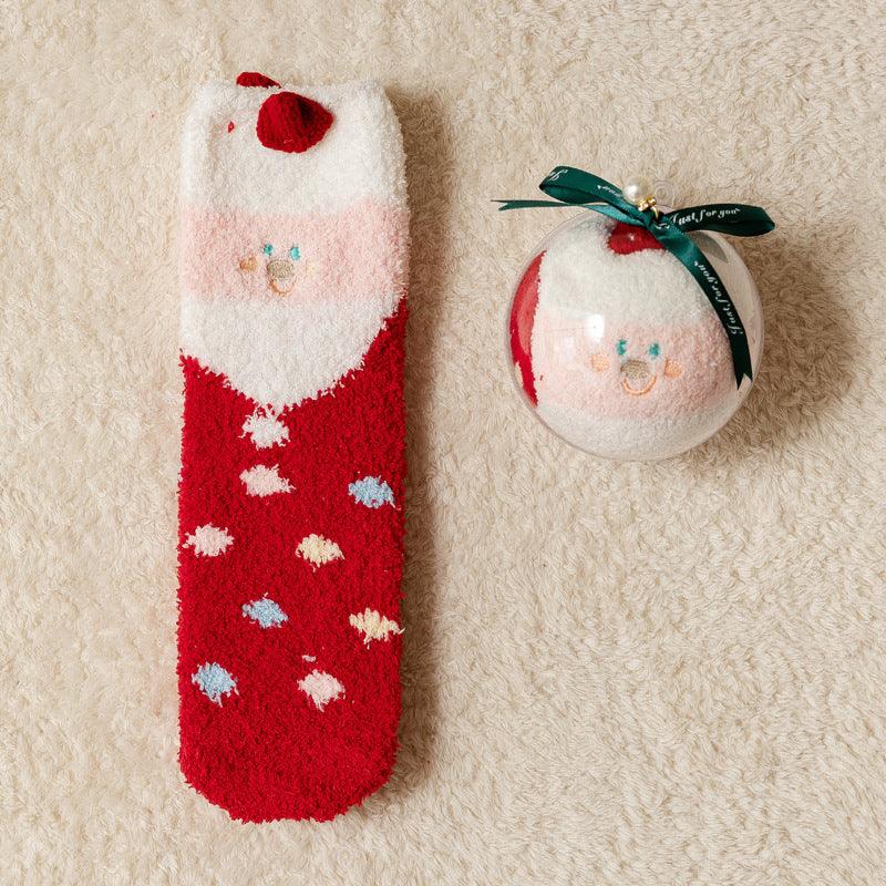 Christmas Decoration Acrylic Ball Boxed Christmas Socks - Nioor