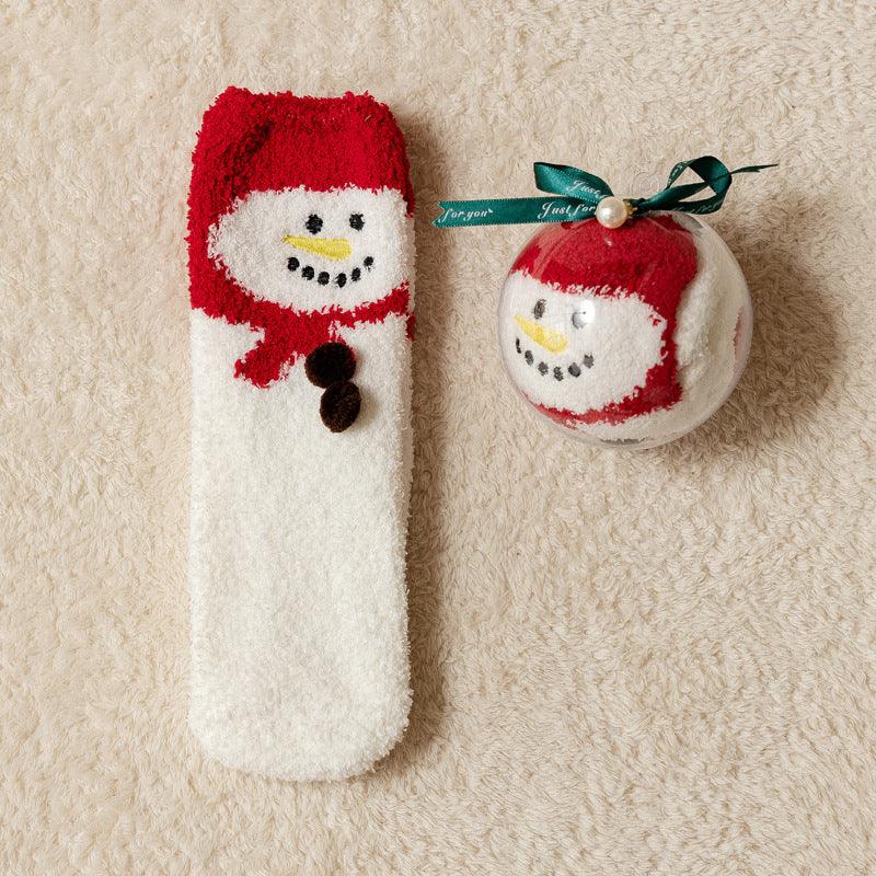 Christmas Decoration Acrylic Ball Boxed Christmas Socks - Nioor