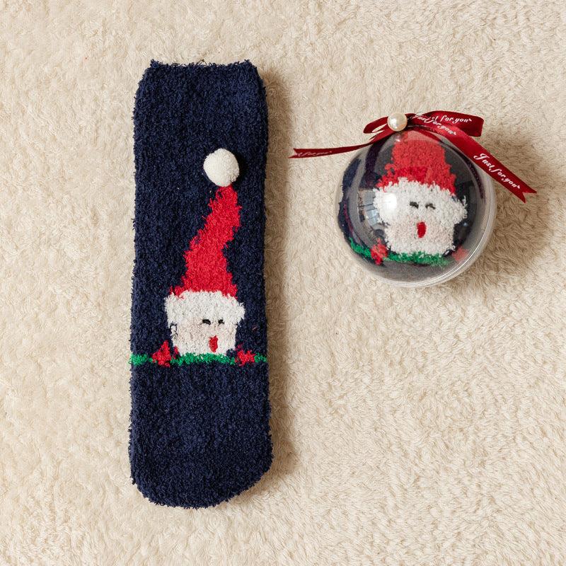 Christmas Decoration Acrylic Ball Boxed Christmas Socks - Nioor