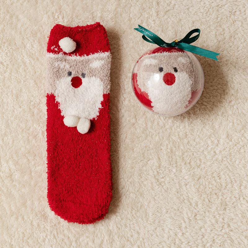 Christmas Decoration Acrylic Ball Boxed Christmas Socks - Nioor