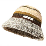 Knitted Wool Female Fisherman Hat - Nioor