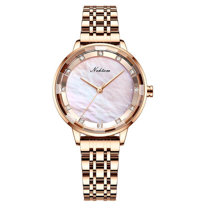 Women's Watch Simple Rhinestone Quartz Watch Trend - Nioor