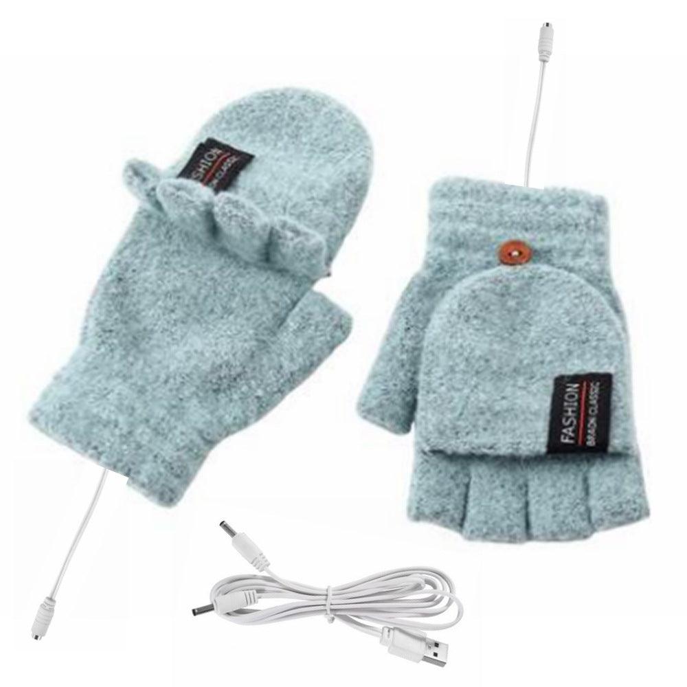 USB Double-sided Electrically Heated Gloves - Nioor