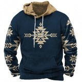 Fashion Trendy Printed Hoodie Men - Nioor