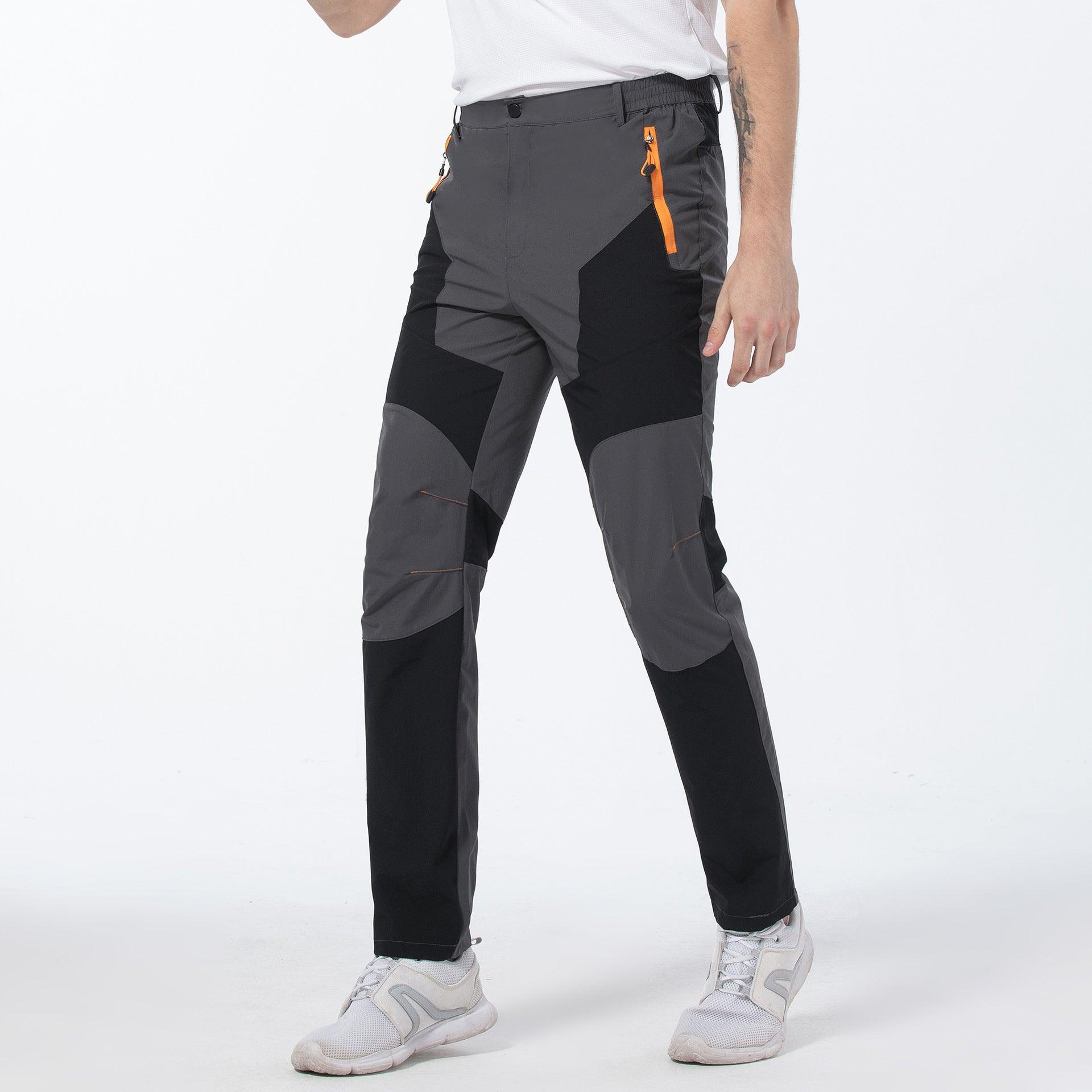 Spring And Summer New Outdoor Quick-dry Pants Stretch Cycling Pants Waterproof Tactical Pants Color Matching Men's Climbing Pants In Stock Cross-border - Nioor