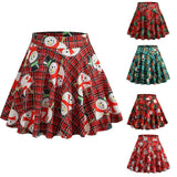 Christmas Women's Dress Plaid - Nioor