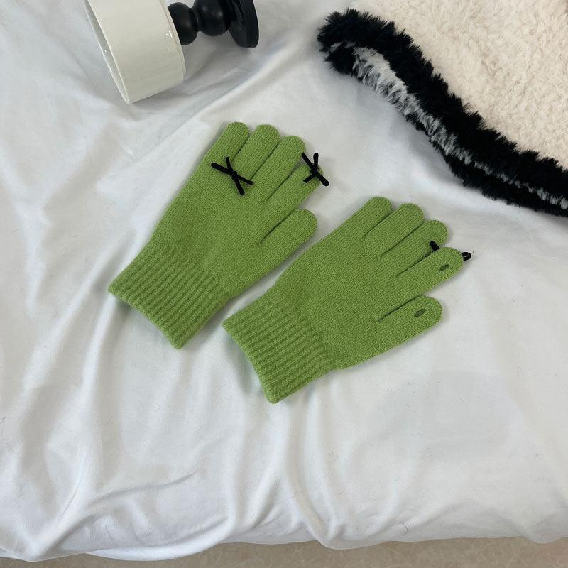 South Korea Facial Expression Bag Gloves For Women - Nioor