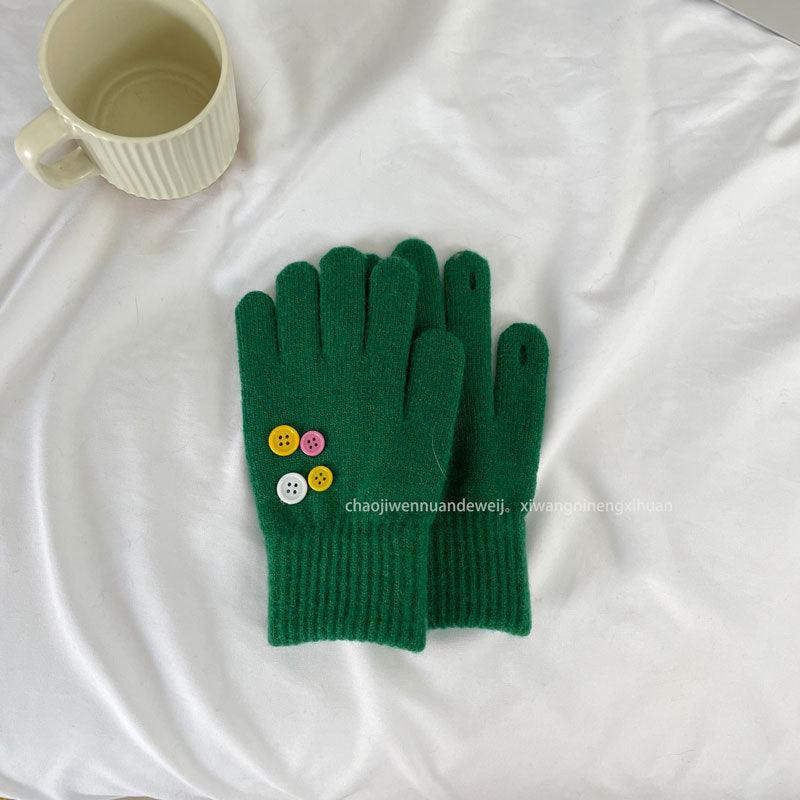 South Korea Facial Expression Bag Gloves For Women - Nioor