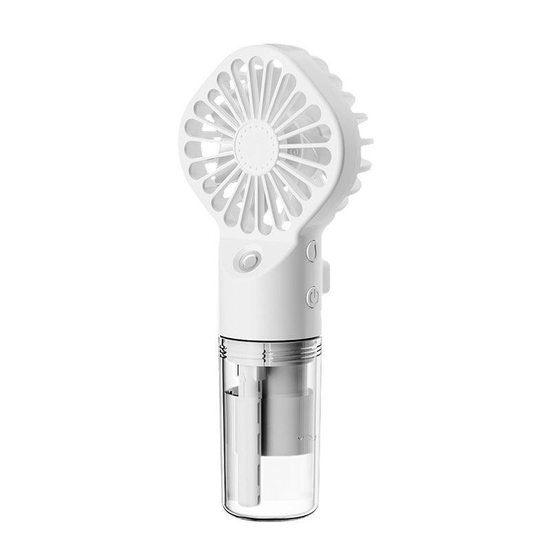 Strong Power Spray Humidification Small Fan Humidification Usb Charging Portable Fan Icy And Refreshing Fan Water Supplement - Nioor