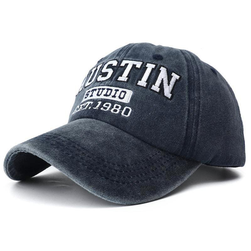 Men's And Women's Fashion Wash Denim Baseball Hat - Nioor