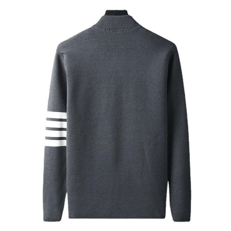 Fashion Cardigan Long Sleeve Sweater Men's Knitwear - Nioor