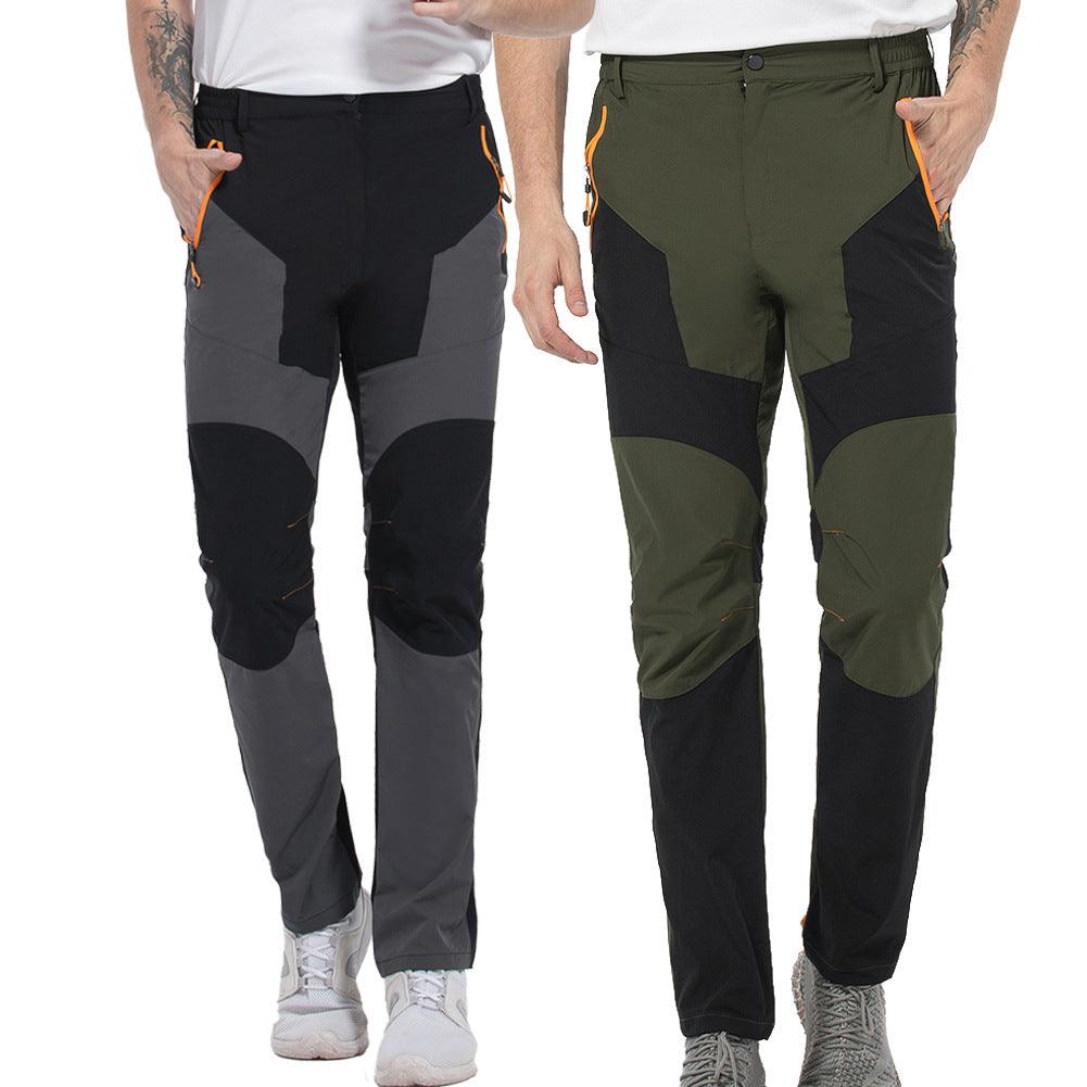 Spring And Summer New Outdoor Quick-dry Pants Stretch Cycling Pants Waterproof Tactical Pants Color Matching Men's Climbing Pants In Stock Cross-border - Nioor