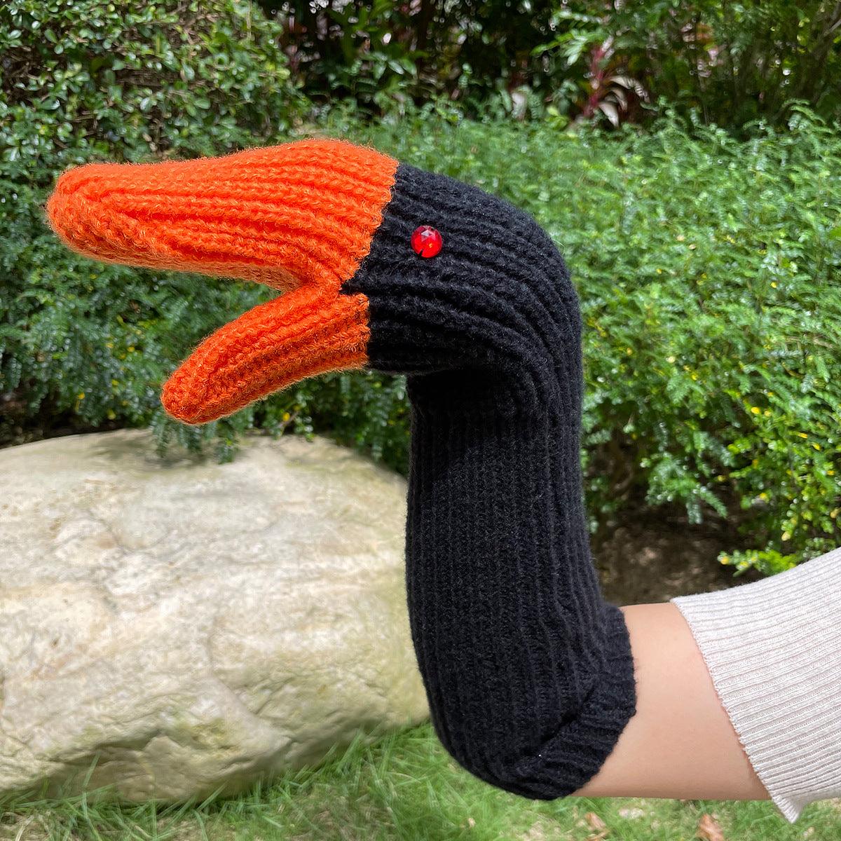 Unisex Knitted Wool Mittens Cold-proof - Nioor