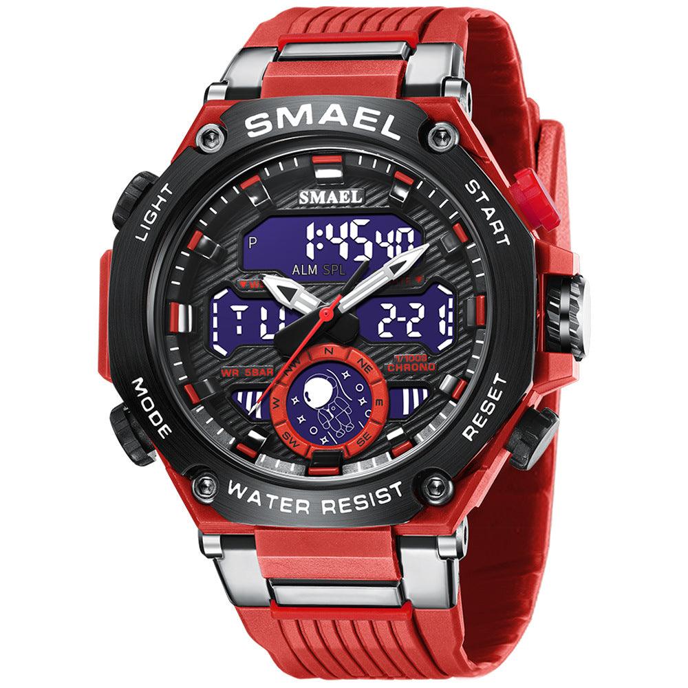 Casual Sports Versatile Double Display Electronic Watch - Nioor