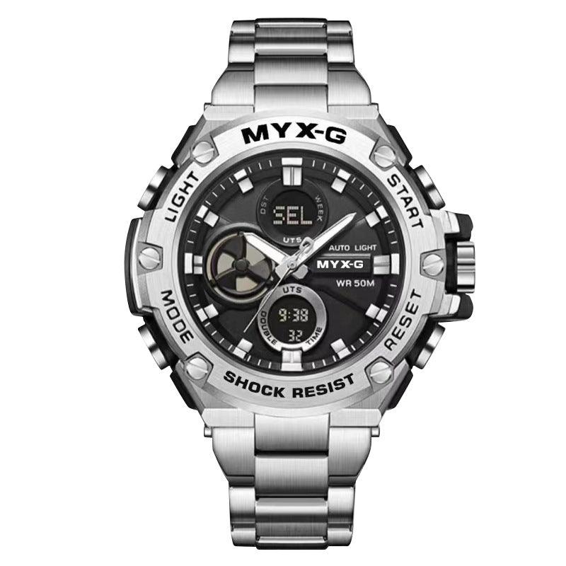 Business Steel Timepiece Trendy Multi-functional Men - Nioor