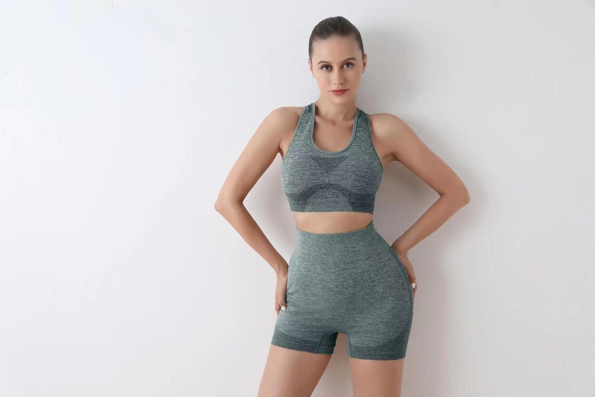 Sports Bra Underwear Shorts Suit - Nioor