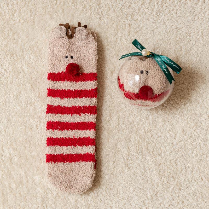 Christmas Decoration Acrylic Ball Boxed Christmas Socks - Nioor