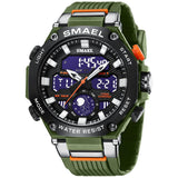 Casual Sports Versatile Double Display Electronic Watch - Nioor