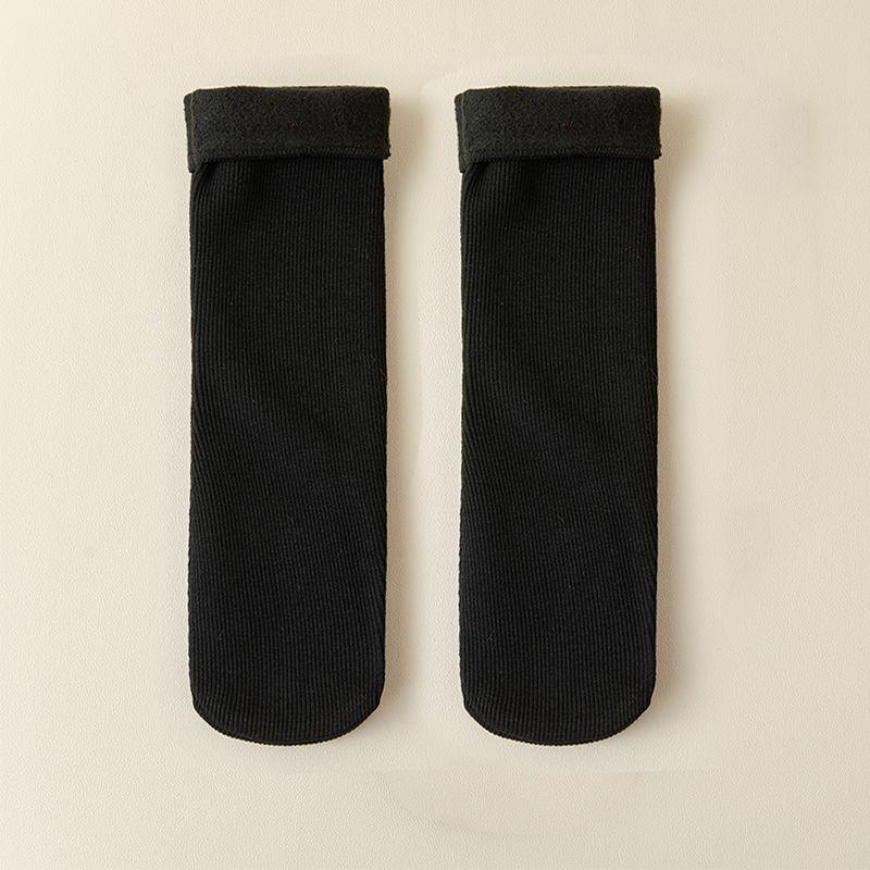 Fleece-lined Warm Elderly Winter Men Room Socks - Nioor