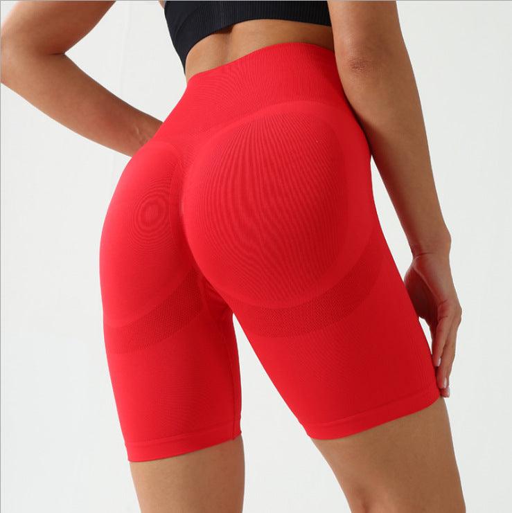 Women's Fashion Stretch Hip Lift High Waist Tight Quick-drying Shorts - Nioor