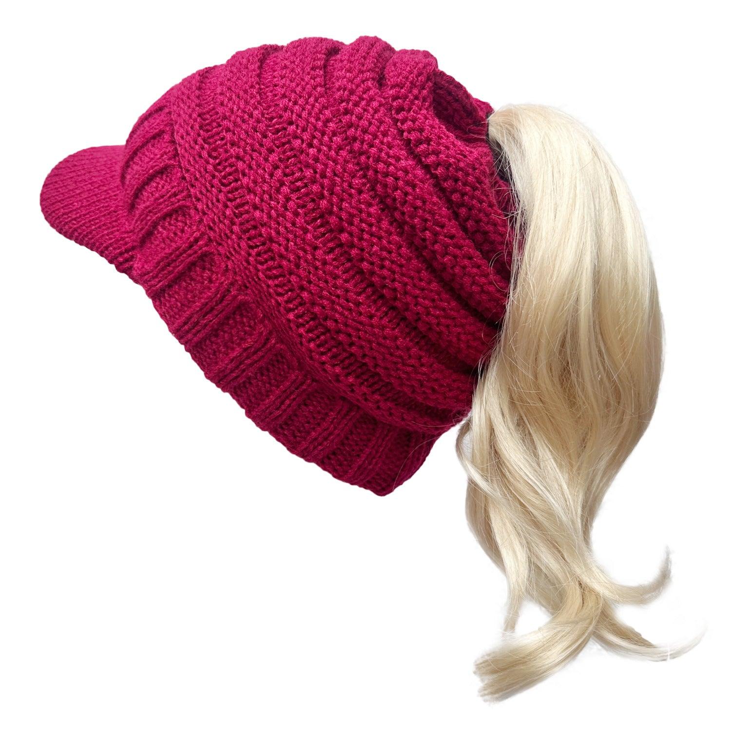 Women's Ear Protection Warm Hat Curling Wool - Nioor