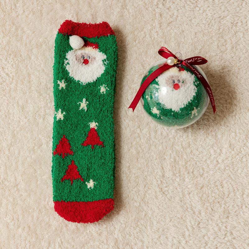 Christmas Decoration Acrylic Ball Boxed Christmas Socks - Nioor