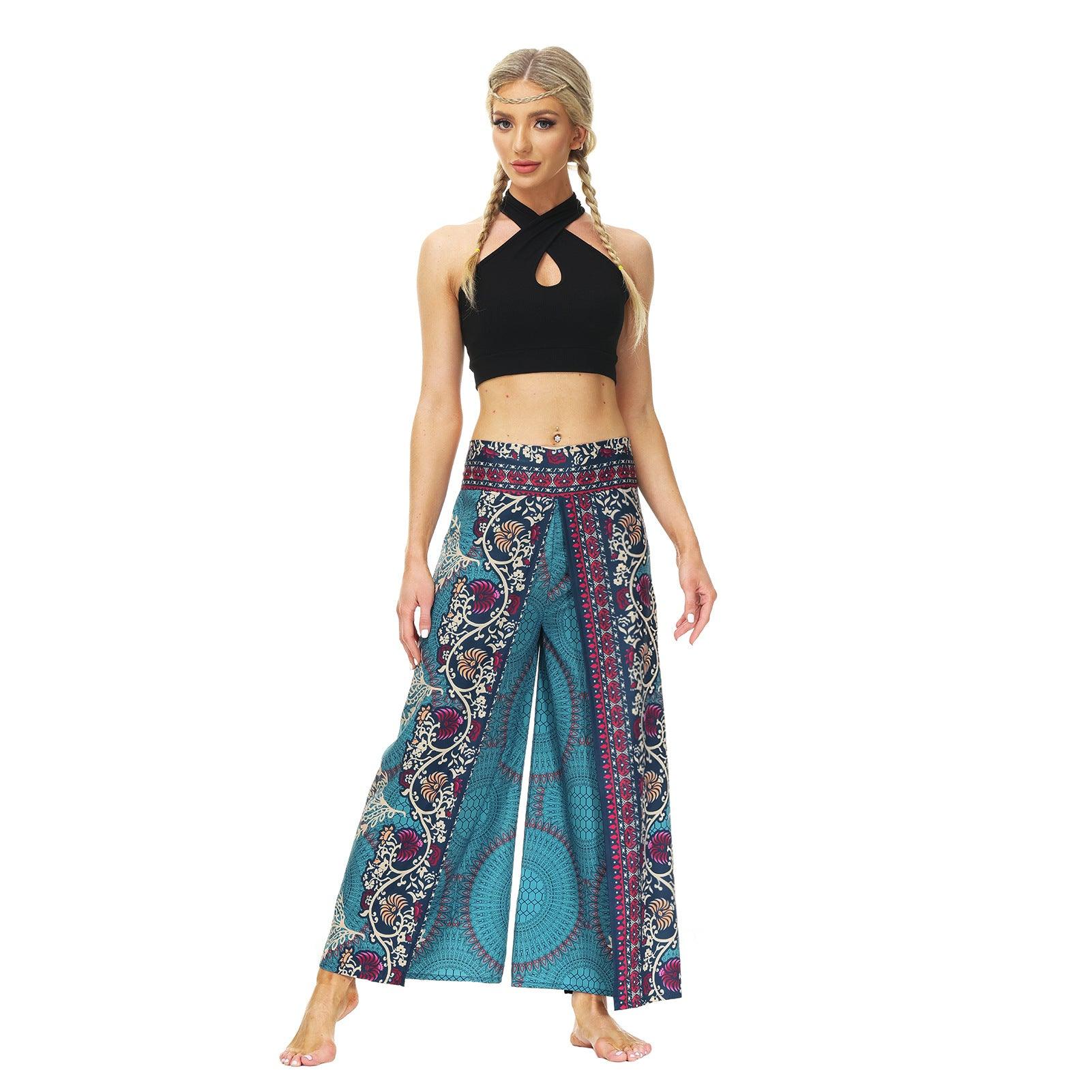 Yoga Pants Women's High Waist Wide Leg Pants - Nioor