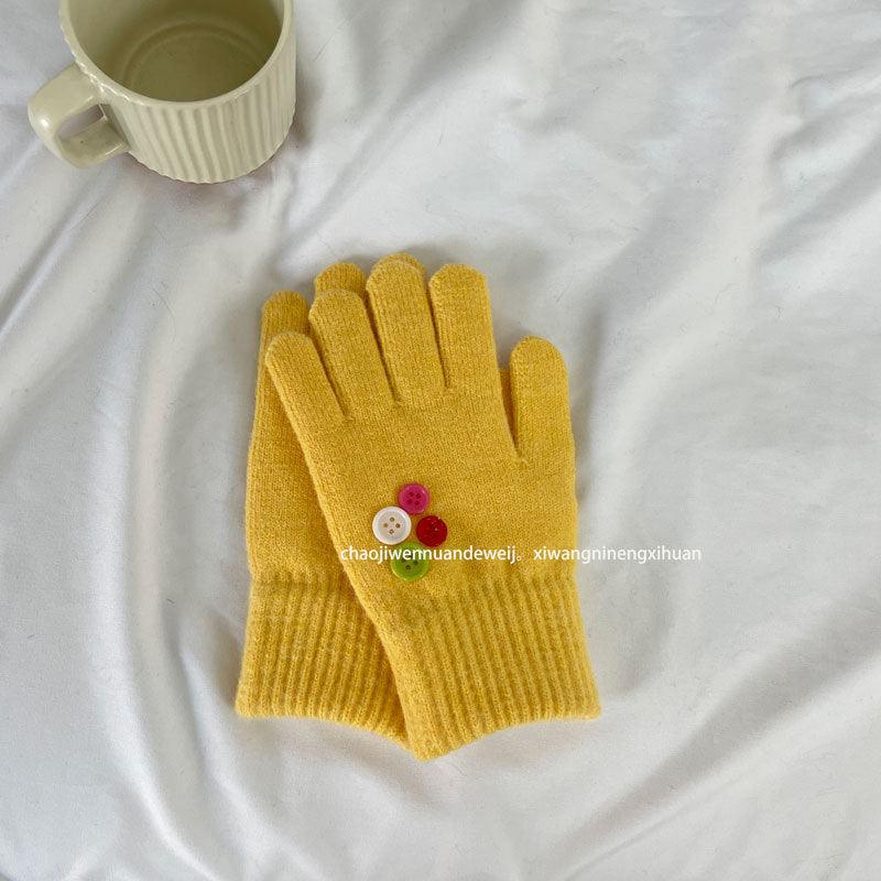 South Korea Facial Expression Bag Gloves For Women - Nioor