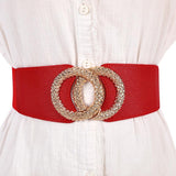 Women's Fashion Casual Stretch Wide Belt - Nioor