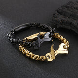 Stainless Steel Creative Hip Hop Bracelet