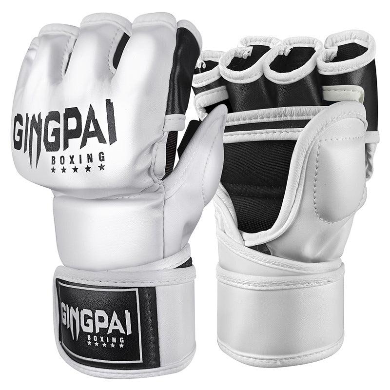 Adult Male And Female Half Finger Boxing Gloves Boxing Glove - Nioor