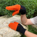 Unisex Knitted Wool Mittens Cold-proof - Nioor