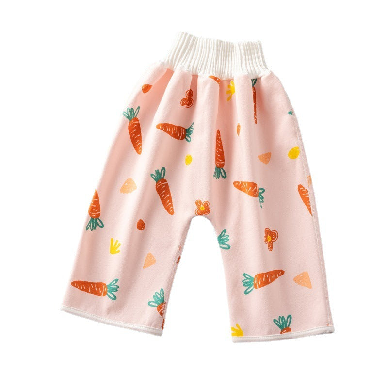 Waterproof Skirt Children's Absorbent Leak-proof High Waist