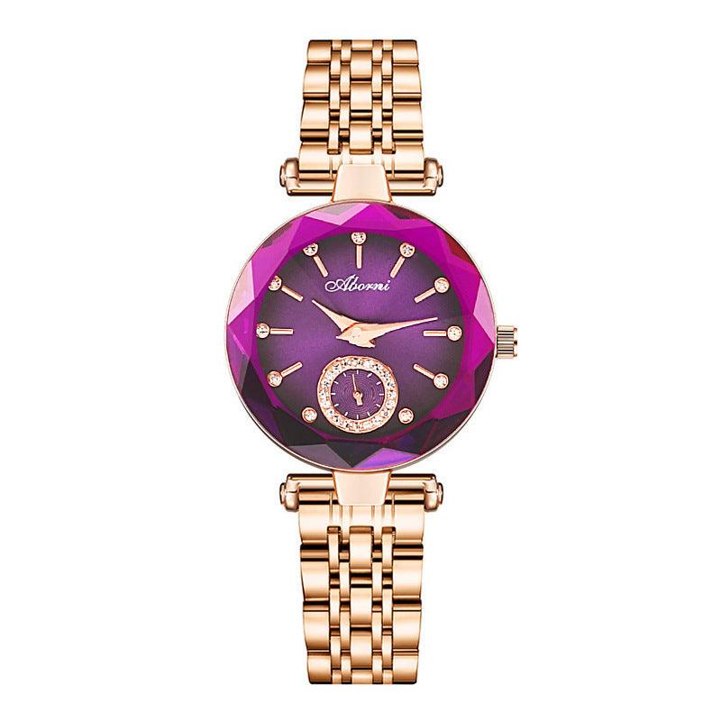 Women's Fashion Simple Cut Quartz Watch - Nioor