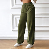 Women's Fashion Casual Loose-fitting Wide-leg Trousers - Nioor