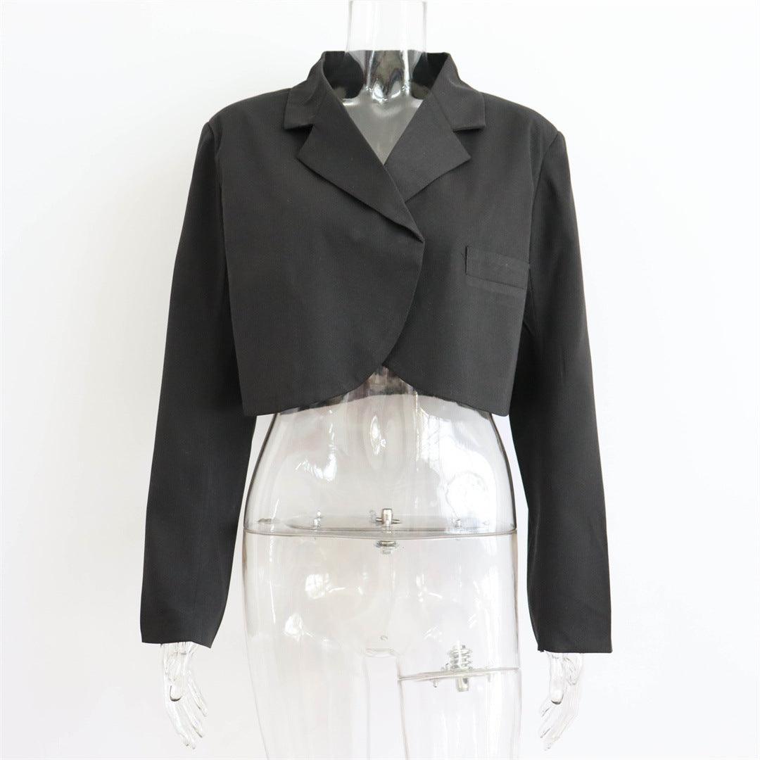 Casual Short Cardigan Women's Clothes Suit Jacket - Nioor