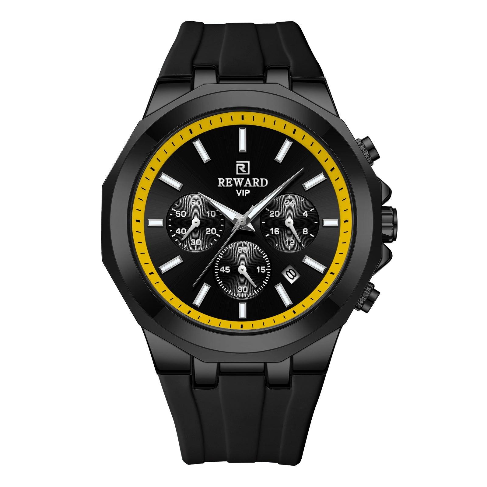 Silicone Band Quartz Sports Men's Watch - Nioor