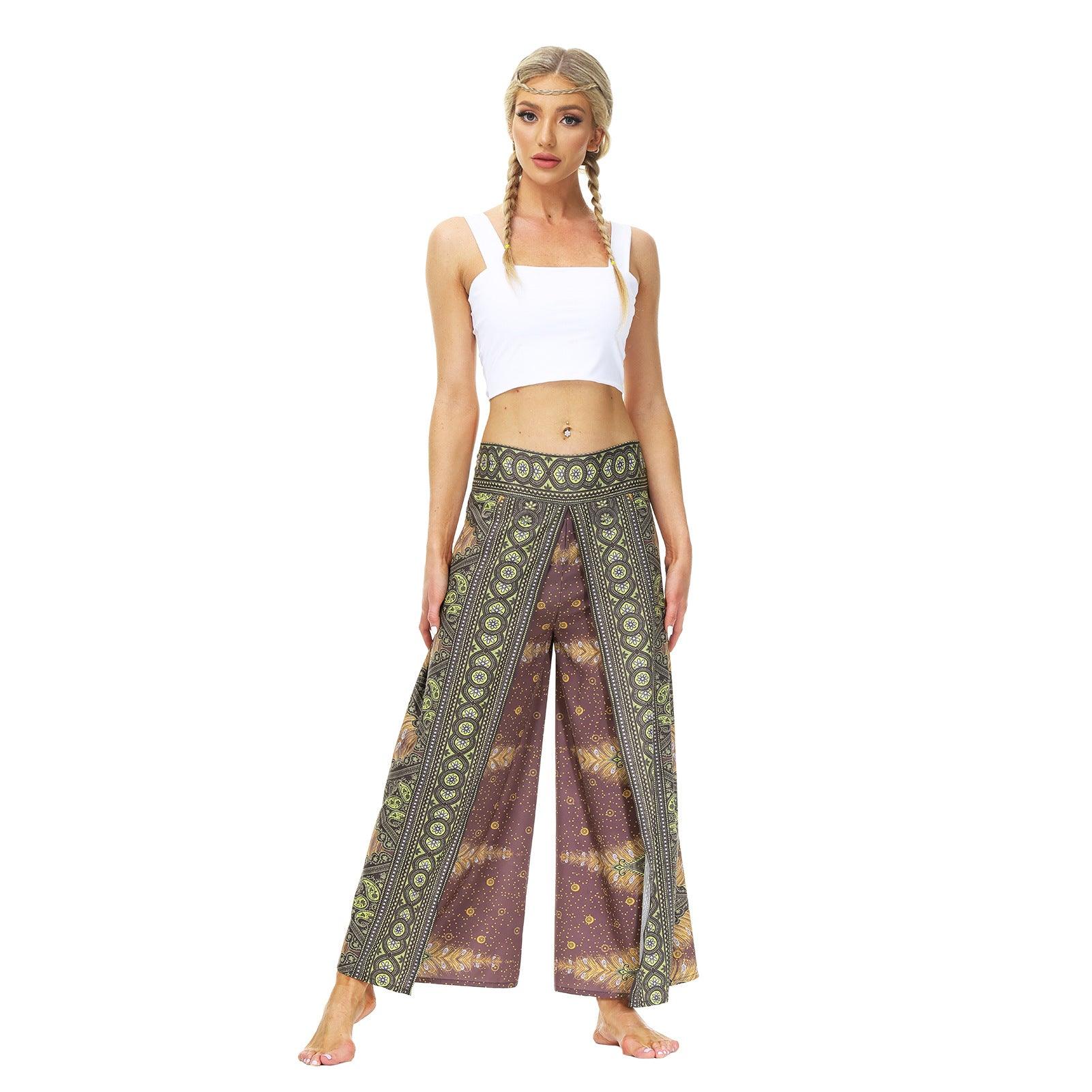 Yoga Pants Women's High Waist Wide Leg Pants - Nioor